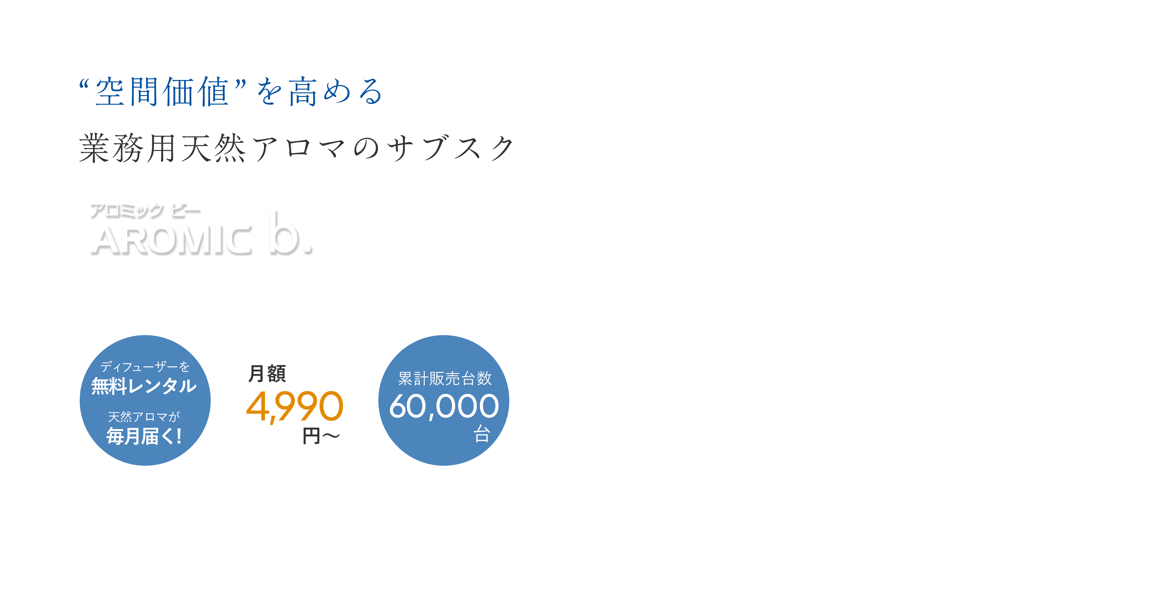 天然アロマのサブスク